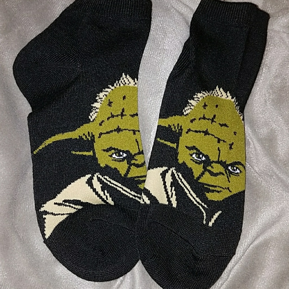 Yoda star wars ankle socks